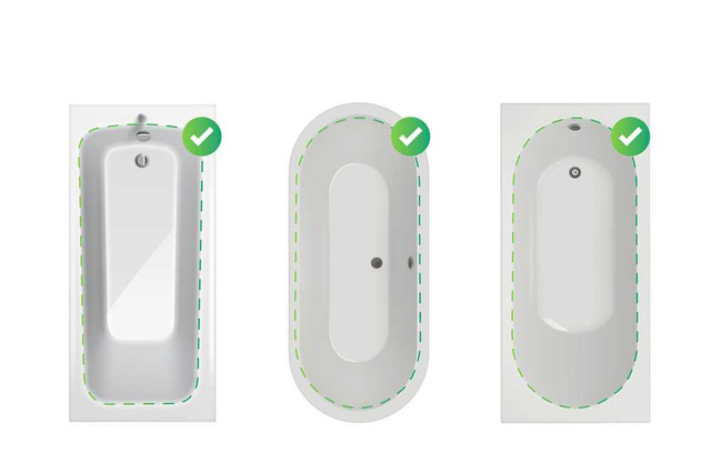 Bancă pentru cadă (nawannowa) cu șezut reglabil SECURA, WENKO, antracit