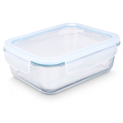 Recipient alimentar ermetic din sticlă LUNCH BOX, 1 l