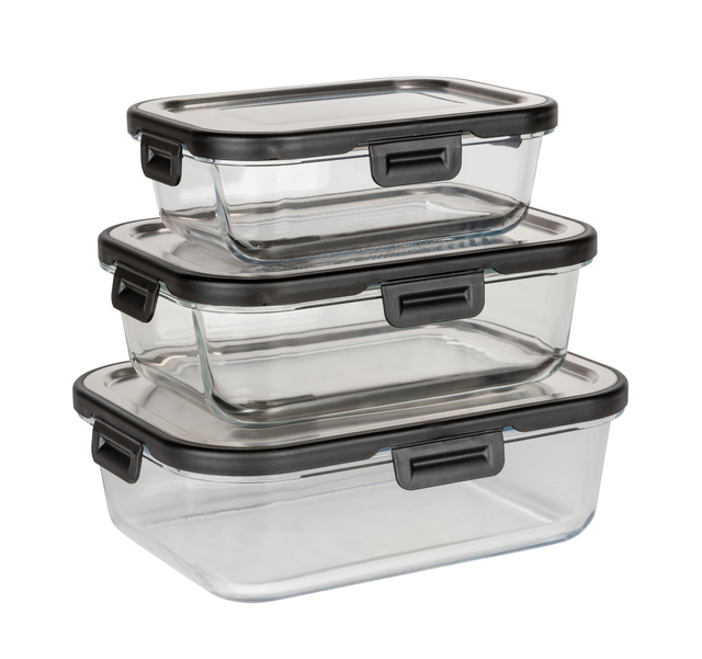 Recipient de sticlă pentru alimente, WENKO