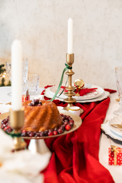 Sfeșnic înalt, aluminiu