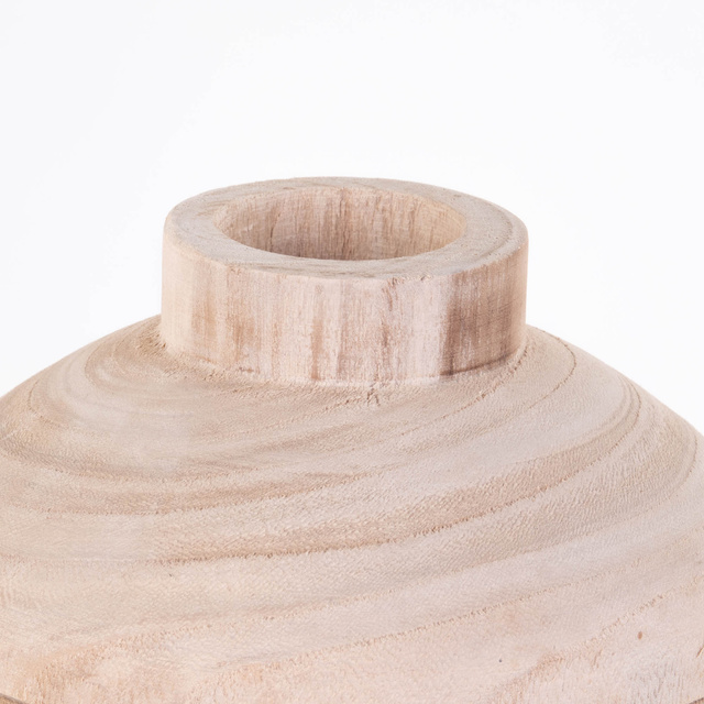 Vaza din lemn, Ø 15 cm