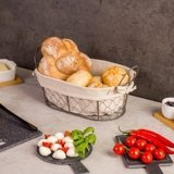 Coș de pâine și fructe COUNTRY STYLE, 26x17x9 cm, ZELLER