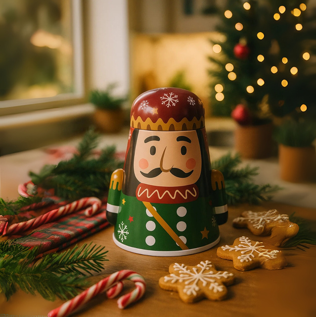 Cutie pentru prăjituri CARISSIMA, deschizător de nuci