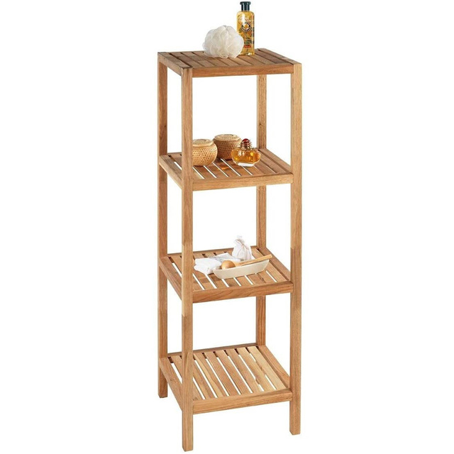 Raft de baie NORWAY - 4 niveluri, WENKO, natural