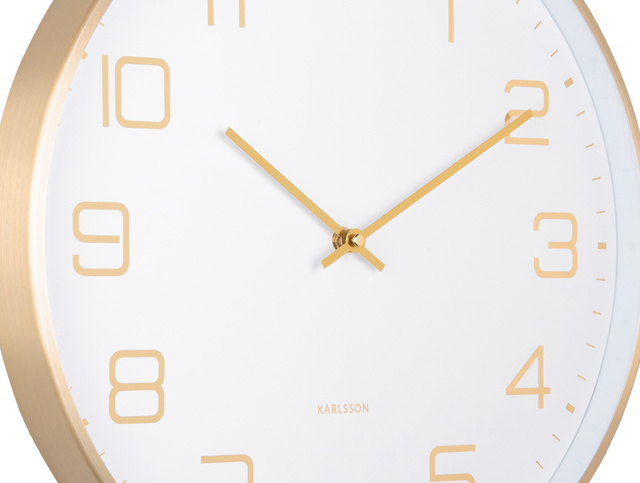 Ceas de perete ELEGANCE GLOW, Ø 40 cm