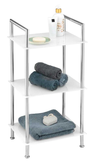 Raft pentru baie STYLE, argintiu, WENKO