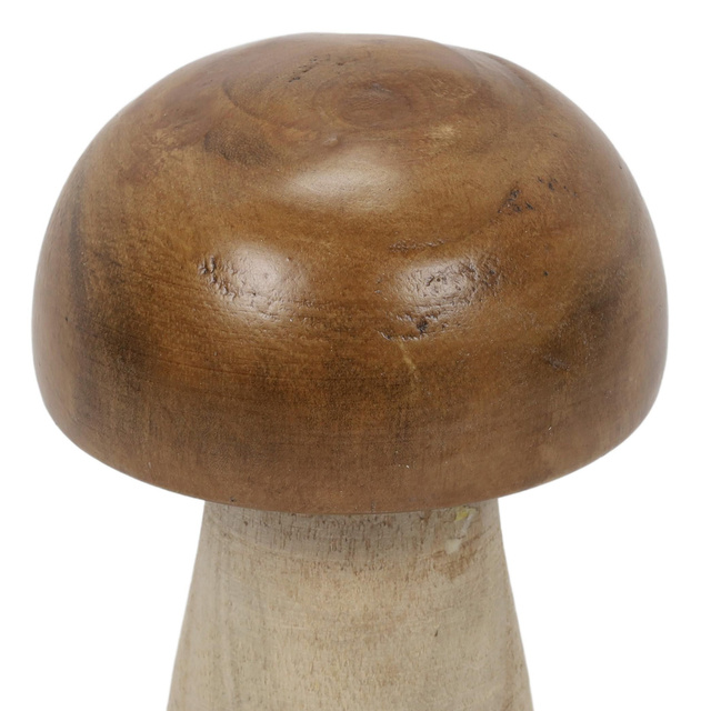 Figurina din lemn ciupercă, 15 cm