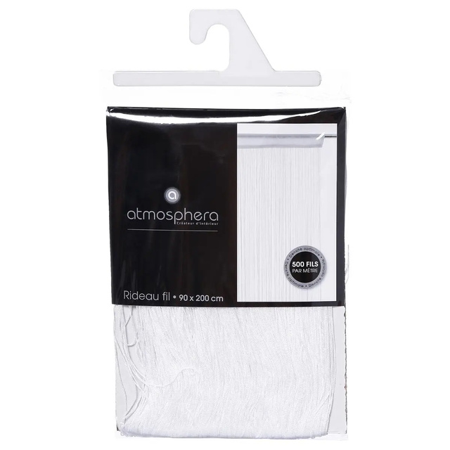 Perdea decorativă lungă cu franjuri drăguțe, 90 x 200 cm, Atmosphera