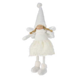 Figurina îngeraș cu iluminare LED, 69 cm