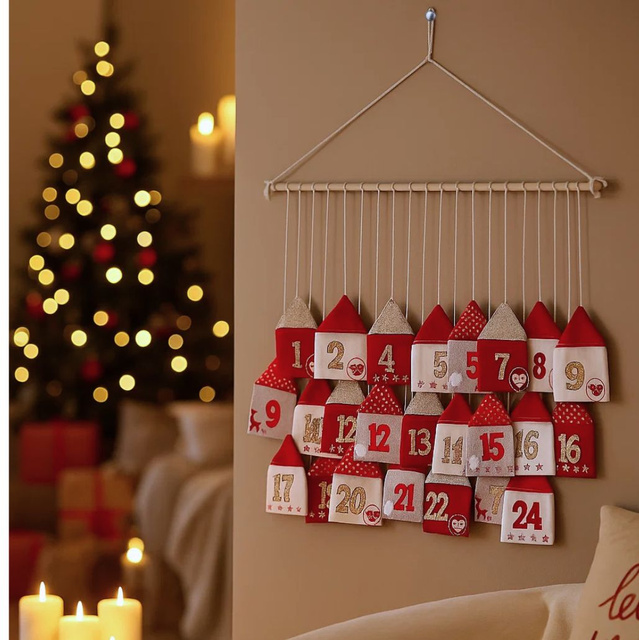 Calendar Advent CASE, 70 x 60 cm