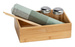 Organizator de baie TERRA, dimensiunea L, bambus, WENKO
