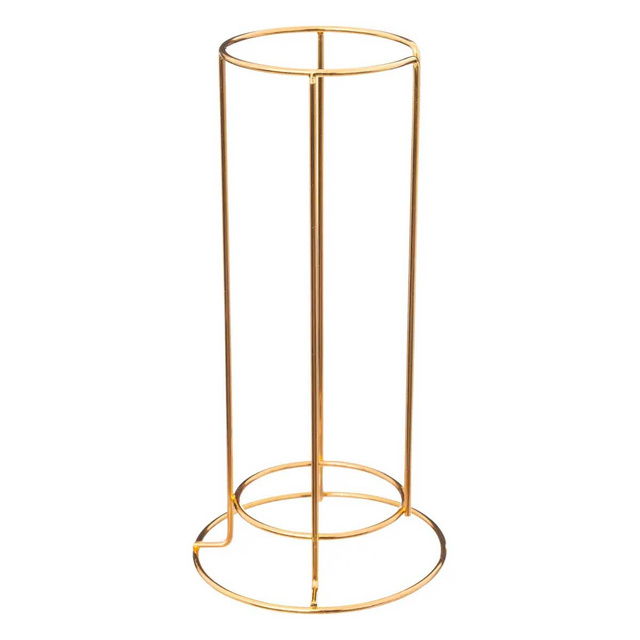 Set 4 cesti din porțelan cu suport STARS, 170 ml