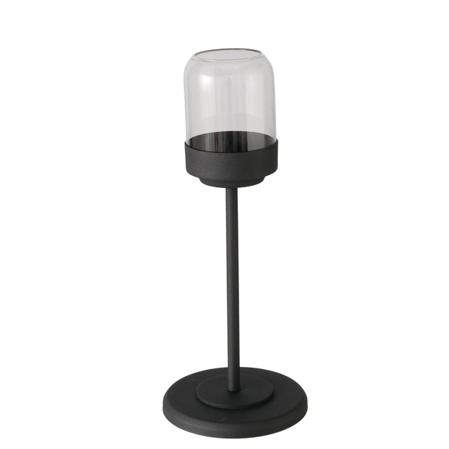 Set de felinare metalice cu cupolă de sticlă SENZA, 3 buc.