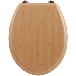 Capac WC MDF, efect bambus, universal