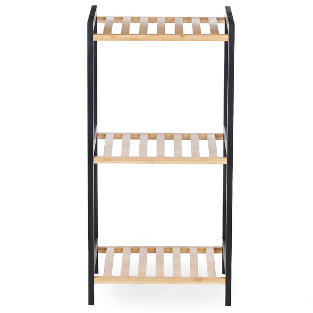 Raft îngust din bambus SQUARE, 35 x 30 x 100 cm