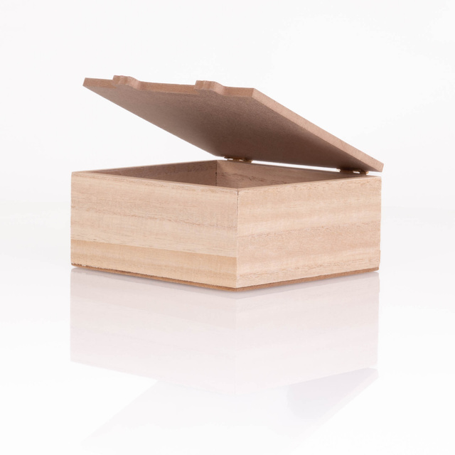 Cufărul pentru comorile copiilor Animăluțe cu lăbuțe, 15 x 15 x 7 cm