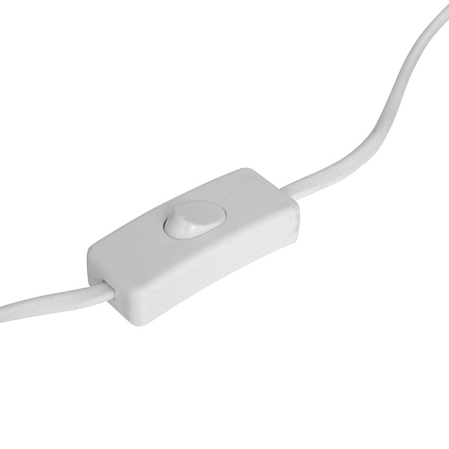 Lampă cilindrică Bouclé Bona maro înălțime 22 cm