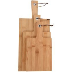 Set 3 tocatoare din bambus