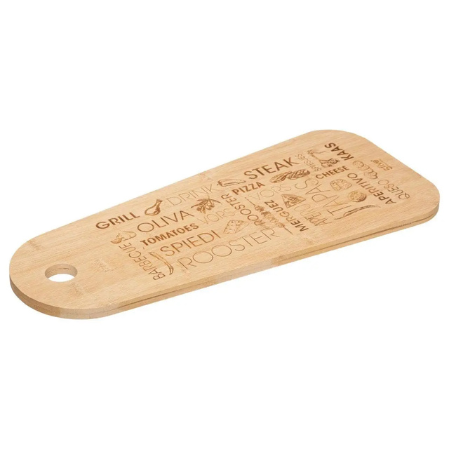 Tocator din bambus , 45x19.7x1,2 cm, SECRET de GOURMET