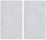 Plăci de protecție din sticlă pentru aragaz, transparente - 2 bucăți, Allstar