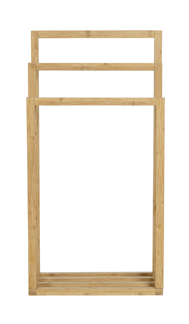Suport pentru prosoape cu trei brațe, Bamboo, WENKO