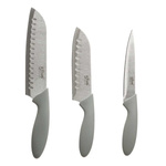 Set cutite de bucatarie, inox, 3 bucati