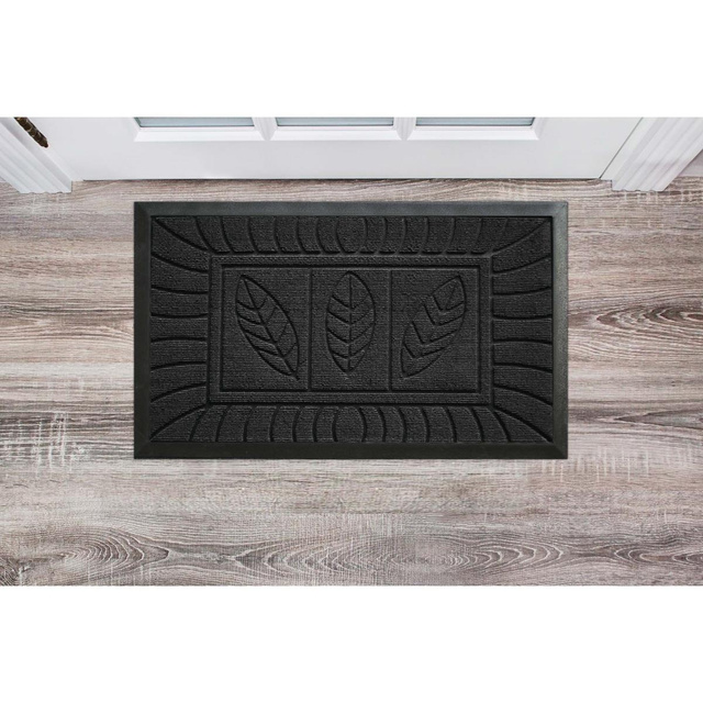 Covor cauciuc FEUILLES, 45 x 75 cm