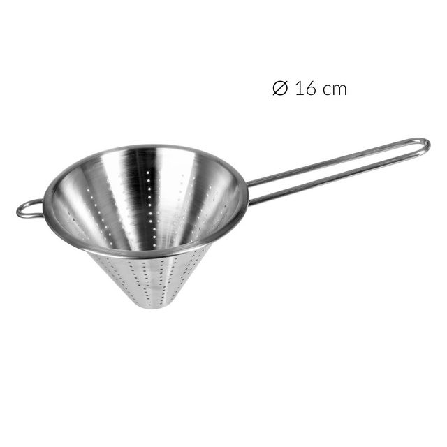 Strecuratoare mica, otel inoxidabil Ø 16 cm