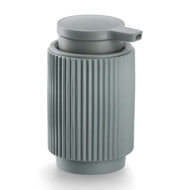 Dispenser din polirasina cu striatii STRIPES, Ø 8 cm