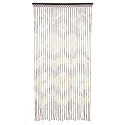 Perdeau pentru ușă, din bambus, 90 x 180 cm