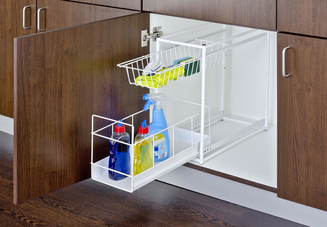 Raft de bucătărie extensibil, 45 x 23 x 45 cm