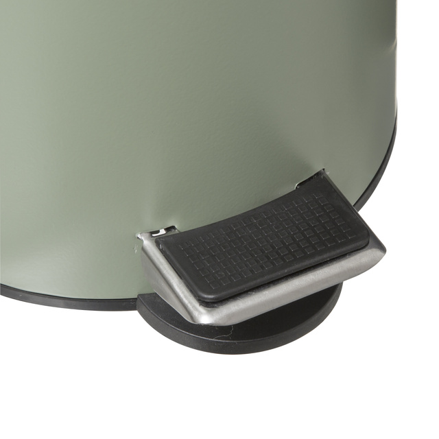 Cos de baie cu capac din bambus, Modern, 3 L