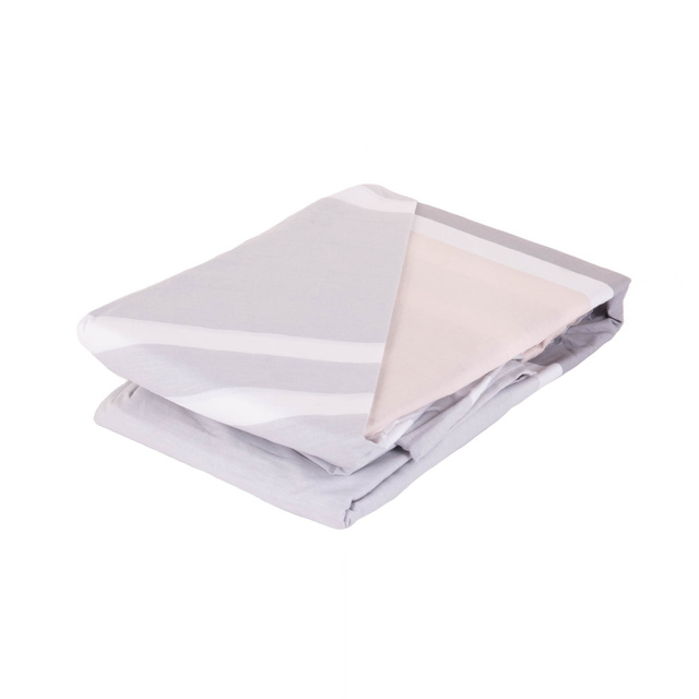 Lenjerie de pat din bumbac SOFT PINK, reversibila