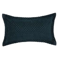 Perna dreptunghiulara din catifea CHECK, 30 x 50 cm
