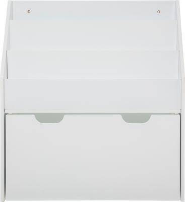 Bibliotecă cu sertar, 3 rafturi