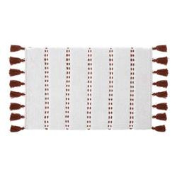 Covor cu franjuri POMPOM, 50 x 75 cm