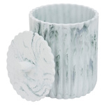 Coș de gunoi mic MARBY model marmură, 5 l