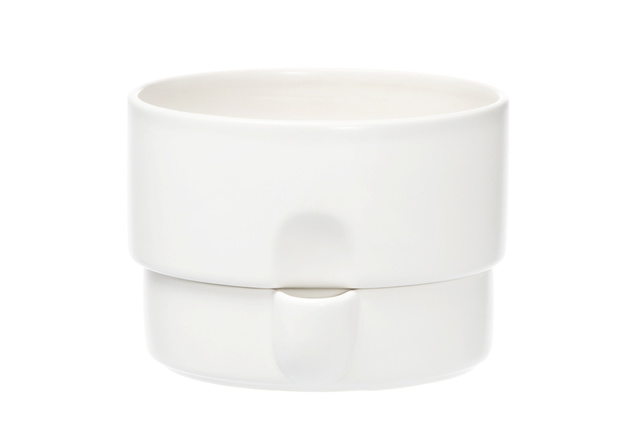 Ghiveci de flori cu sistem de irigare, Ø 19 cm