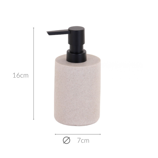 Dozator de săpun, 310 ml, NISIP