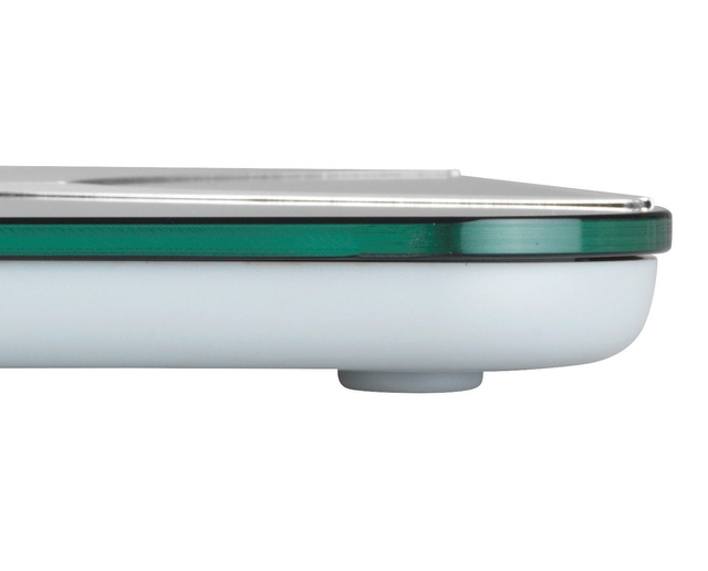 Cântar de baie LED, 30 x 26 cm, negru, WENKO