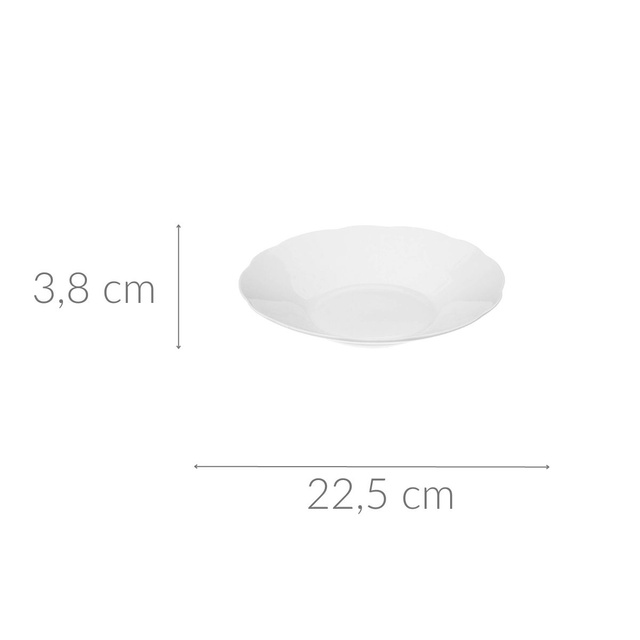 Farfurie adâncă ALMA, Ø 22,5 cm