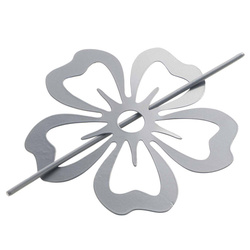 Clip pentru perdea cu flori, 1 buc