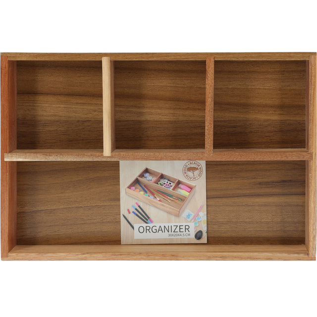 Tavă pentru sertar cu tacâmuri LUNU, 30 x 20 x 4,5 cm