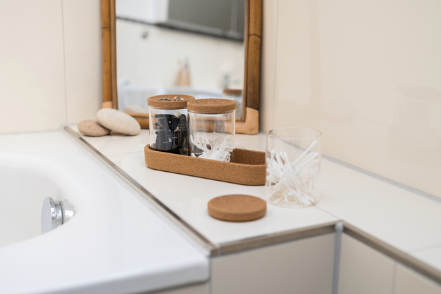 Recipiente pentru dischete și bețișoare cosmetice APIRO, 3 buc, WENKO