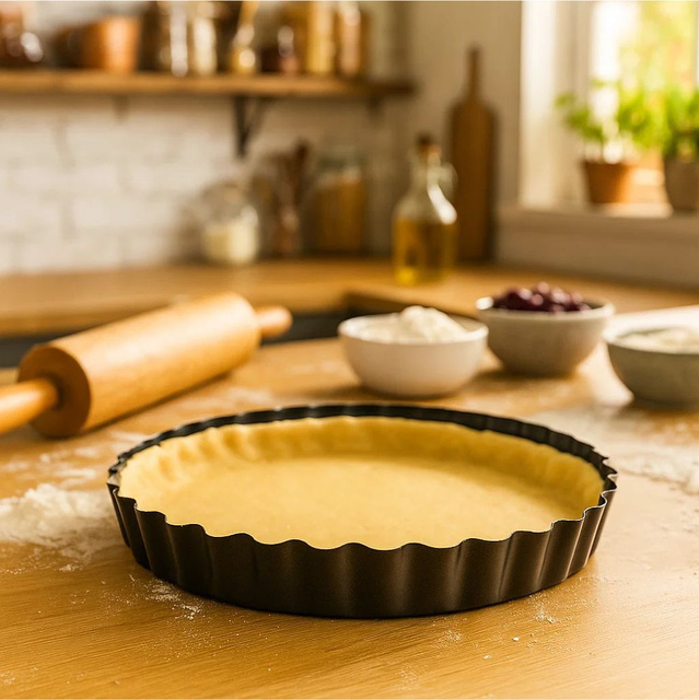 Formă rotundă de copt Ø 28 cm, oțel carbon