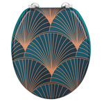 Capac de toaleta decorativ din MDF, WENKO