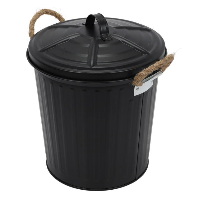 Coș de gunoi GARA, Negru, 6 L, WENKO