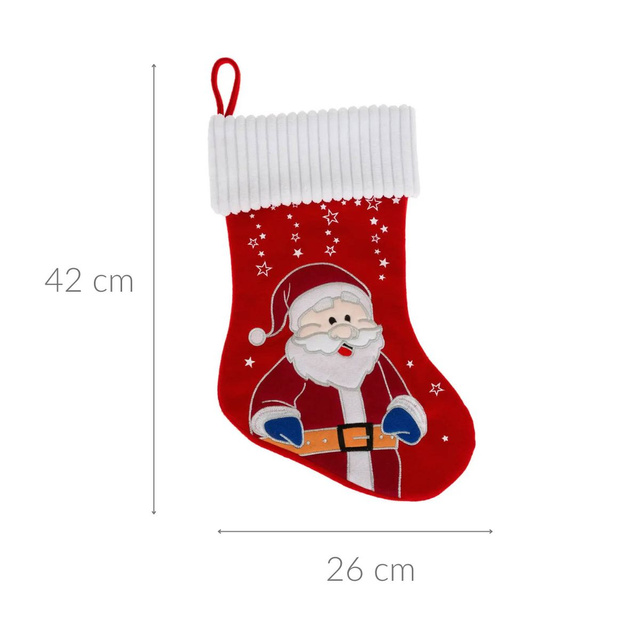 Ciorap de Crăciun pentru cadouri, Moș Crăciun