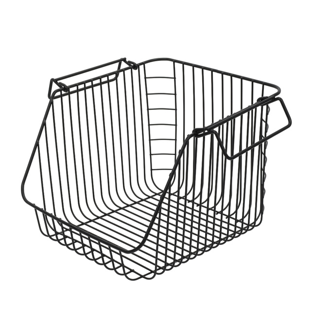 Cos metalic pentru depozitarea legumelor si fructelor, 29 x 27 x 21 cm