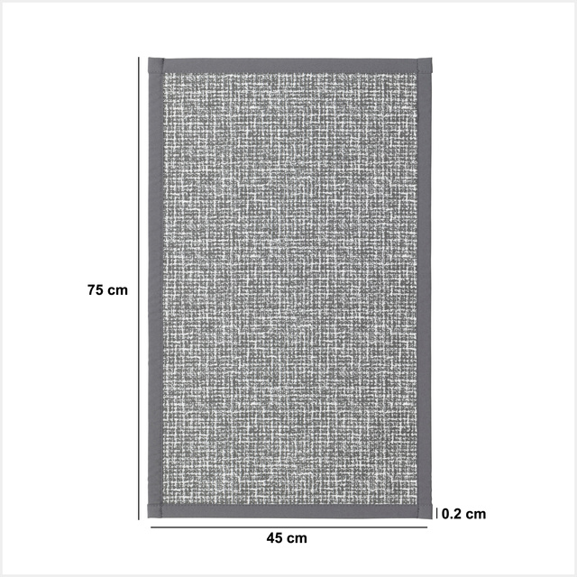 Covoraș împletit pentru hol, 75 × 45 cm